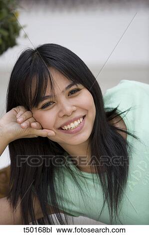 Portrait of a thai woman View Large Photo Image Stock Image - Portrait of a thai woman. Fotosearch