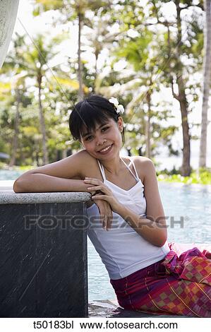 Portrait of a thai woman View Large Photo Image Stock Image - Portrait of a thai woman. Fotosearch