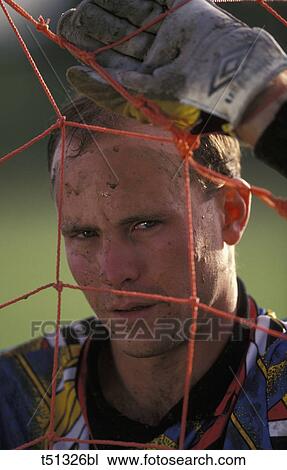 Stock Image - Soccer player. Fotosearch
