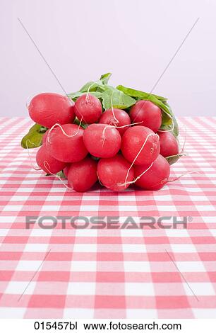 still life of bunch of red radishes View Large Photo Image Stock Image - still life of bunch of red radishes. Fotosearch