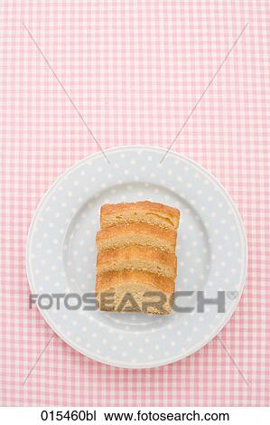still life of four pieces of cake on plate View Large Photo Image Stock Image - still life of four pieces of cake on plate. Fotosearch
