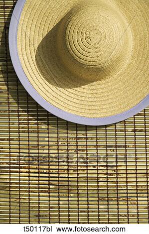 Stock Image - Sunhat close up. Fotosearch