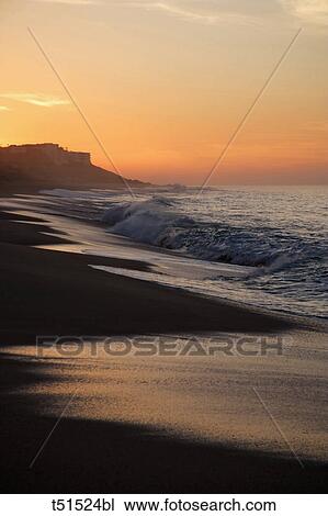 Stock Image - Sunrise in Los Cabos, Baja California Sur, Mexico. Fotosearch