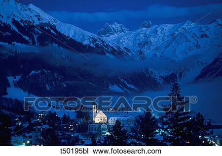 Stock Image - Switzerland, village. Fotosearch
