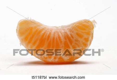 Tangerine slice View Large Photo Image Stock Image - Tangerine slice. Fotosearch