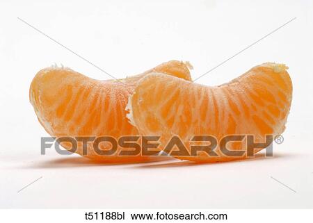 Tangerine slices View Large Photo Image Stock Image - Tangerine slices. Fotosearch