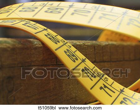 Stock Image - Tape measure. Fotosearch