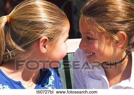Two friend girl View Large Photo Image Stock Image - Two friend girl. Fotosearch
