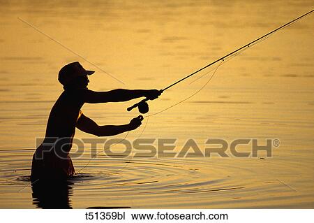 USA, Florida, Keys, fly fisherman View Large Photo Image Stock Image - USA, Florida, Keys, fly fisherman. Fotosearch