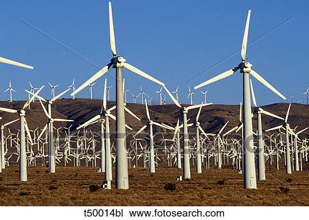 Wind turbines to generate electricity in California View Large Photo Image Stock Image - Wind turbines to generate electricity in California. Fotosearch