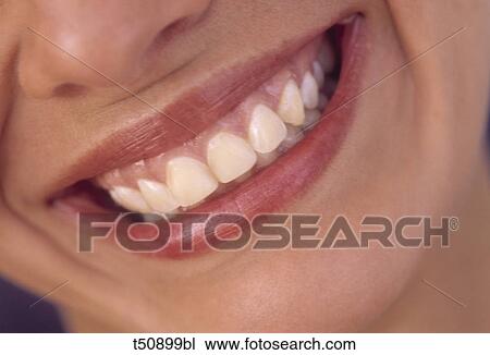Woman smiling mouth View Large Photo Image Stock Image - Woman smiling mouth. Fotosearch