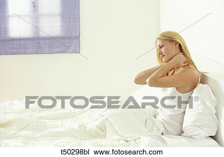 Woman with backache View Large Photo Image Stock Image - Woman with backache. Fotosearch