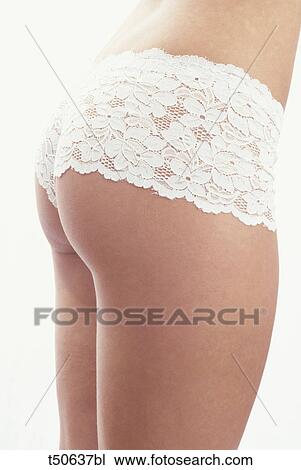 Stock Image - Woman's buttock. Fotosearch