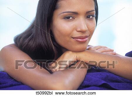 Woman's portrait View Large Photo Image Stock Image - Woman's portrait. Fotosearch
