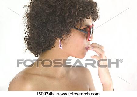 Woman's profile View Large Photo Image Stock Image - Woman's profile. Fotosearch