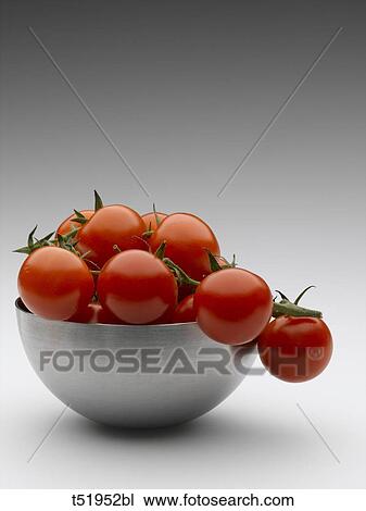 Bowl of tomatoes View Large Photo Image Stock Image - Bowl of tomatoes . Fotosearch