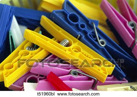 Coloured clothespins View Large Photo Image Stock Image - Coloured clothespins . Fotosearch