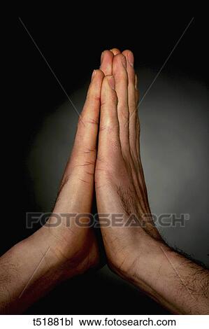 Hands, prayer gesture View Large Photo Image Stock Image - Hands, prayer gesture . Fotosearch