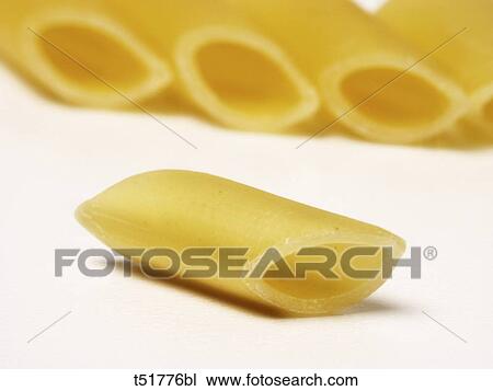 Stock Image - Italian pasta, Penne . Fotosearch