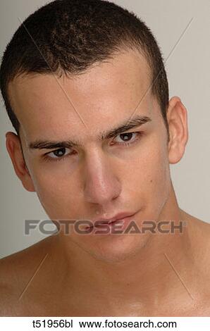 Man's portrait View Large Photo Image Stock Image - Man's portrait . Fotosearch