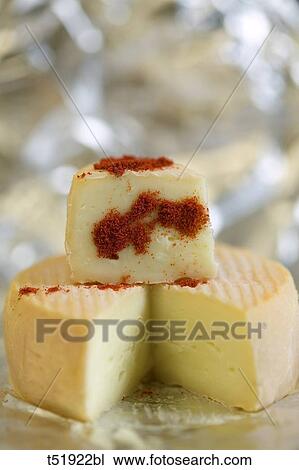 Munster with paprika View Large Photo Image Stock Image - Munster with paprika . Fotosearch