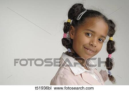 Portrait of African girl View Large Photo Image Stock Image - Portrait of African girl . Fotosearch
