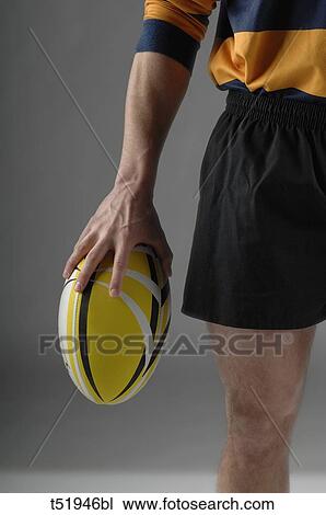 Stock Image - Rugby player . Fotosearch