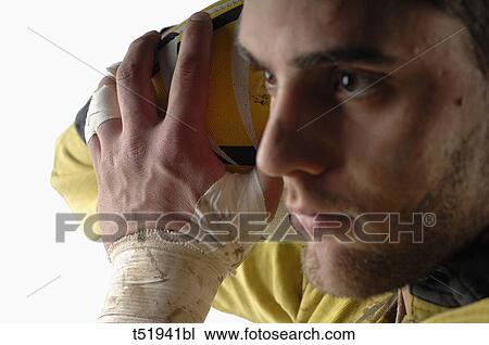 Rugby player's portrait View Large Photo Image Stock Image - Rugby player's portrait . Fotosearch
