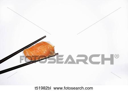 Salmon sushi View Large Photo Image Stock Image - Salmon sushi . Fotosearch