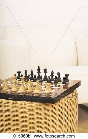 still life of chess board and figures on table View Large Photo Image Stock Image - still life of chess board and figures on table. Fotosearch