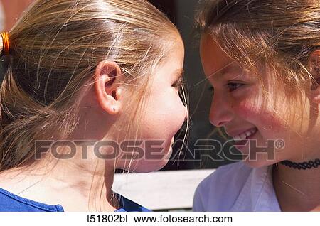 Two friend girl View Large Photo Image Stock Image - Two friend girl . Fotosearch