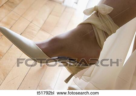 Wedding, bride, shoes View Large Photo Image Stock Image - Wedding, bride, shoes . Fotosearch