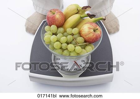 detail of person standing in front of scales with plate of fruit View Large Photo Image Stock Image - detail of person standing in front of scales with plate of fruit. Fotosearch