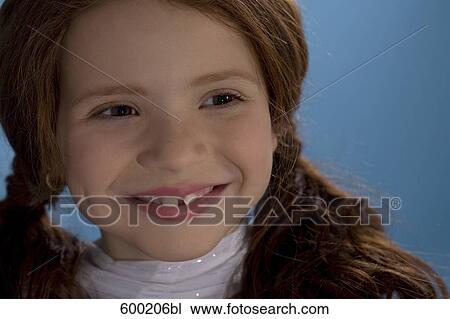 headshot of red haired girl View Large Photo Image Stock Image - headshot of red haired girl. Fotosearch