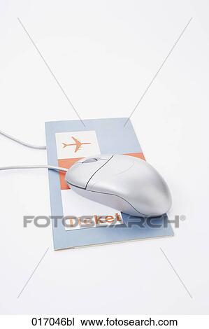 still life of computer mouse and air ticket View Large Photo Image Stock Image - still life of computer mouse and air ticket. Fotosearch