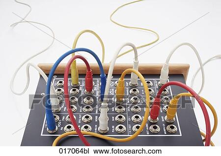 still life of panel with different cables View Large Photo Image Stock Image - still life of panel with different cables. Fotosearch
