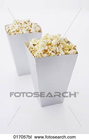 still life of two popcorn containers View Large Photo Image Stock Image - still life of two popcorn containers. Fotosearch