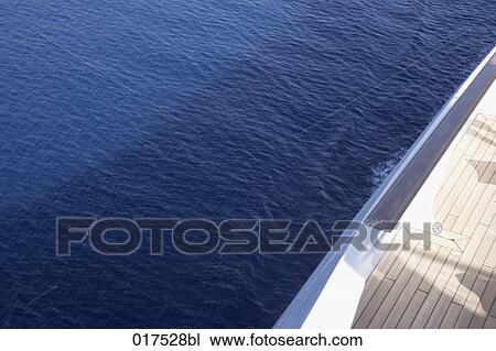 detail of cruise ship on blue ocean View Large Photo Image Stock Image - detail of cruise ship on blue ocean. Fotosearch