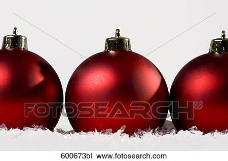 row of red christmas baubles View Large Photo Image Stock Image - row of red christmas baubles. Fotosearch