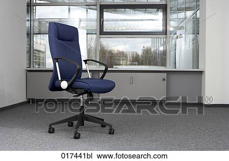 still life of chair in empty office space View Large Photo Image Stock Image - still life of chair in empty office space . Fotosearch