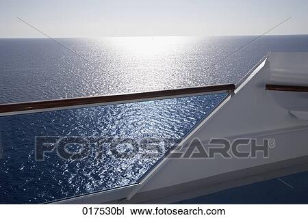 view from cruise ship on ocean View Large Photo Image Stock Image - view from cruise ship on ocean. Fotosearch