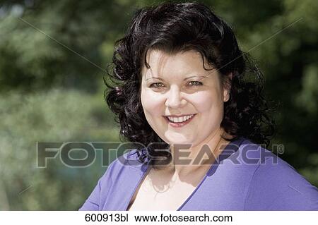 headshot of overweight woman View Large Photo Image Stock Image - headshot of overweight woman. Fotosearch