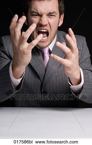 portrait of angry businessman View Large Photo Image Stock Image - portrait of angry businessman. Fotosearch