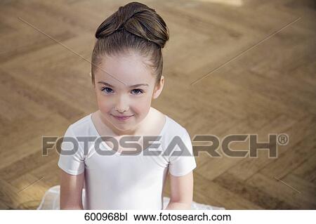portrait of young girl in ballet dress View Large Photo Image Stock Image - portrait of young girl in ballet dress. Fotosearch
