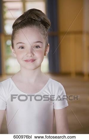 portrait of young girl in ballet dress View Large Photo Image Stock Image - portrait of young girl in ballet dress. Fotosearch