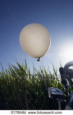 white balloon against blue sky View Large Photo Image Stock Image - white balloon against blue sky. Fotosearch