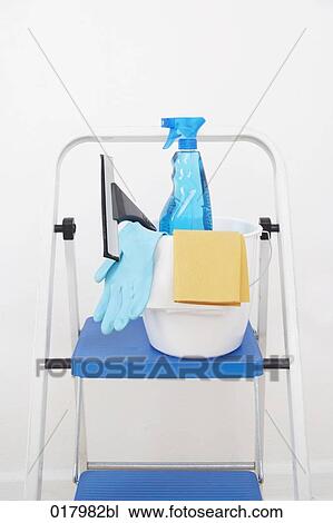 still life of utensils for window cleaning View Large Photo Image Stock Image - still life of utensils for window cleaning. Fotosearch