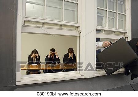 businessman leaving office building through window View Large Photo Image Stock Image - businessman leaving office building through window. Fotosearch