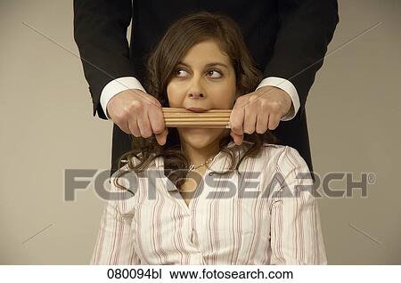 businesswoman strangled by her boss View Large Photo Image Stock Image - businesswoman strangled by her boss. Fotosearch