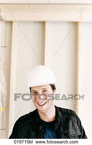 portrait of architect on construction site View Large Photo Image Stock Image - portrait of architect on construction site. Fotosearch